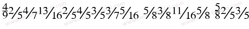 Geometric sans Seri字体转换